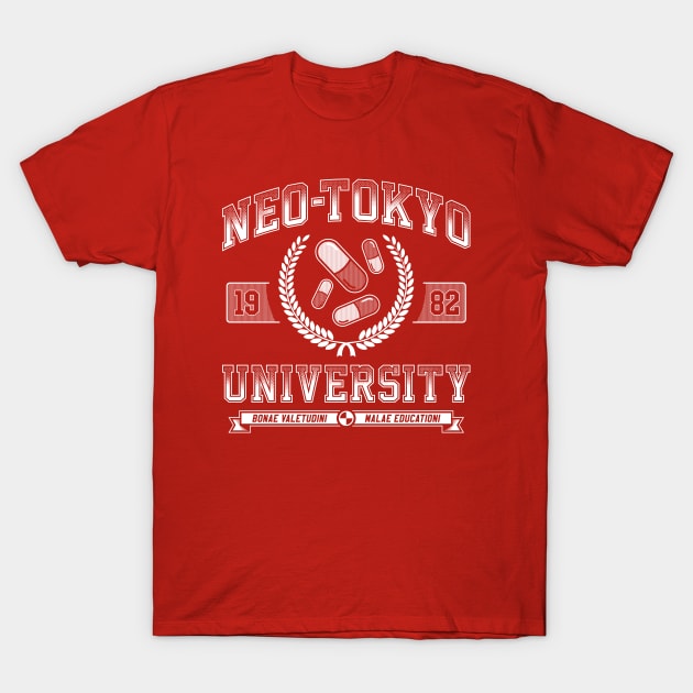 Neo Tokyo [Neo-Tokyo] University T-Shirt by DCLawrenceUK